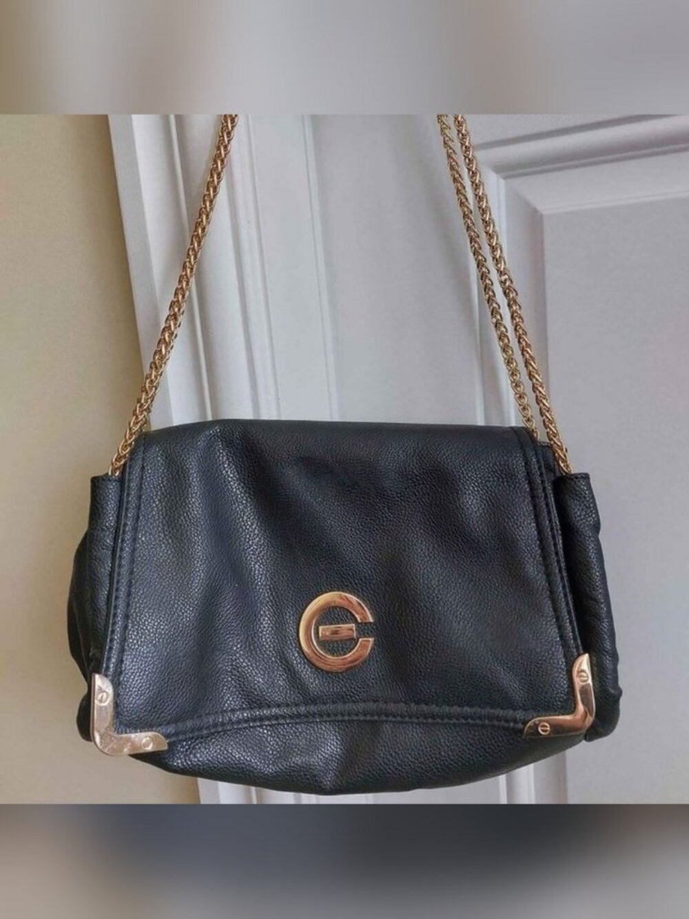 Elizabeth Grant Womens Leather Shoulder Bag Vintage Style